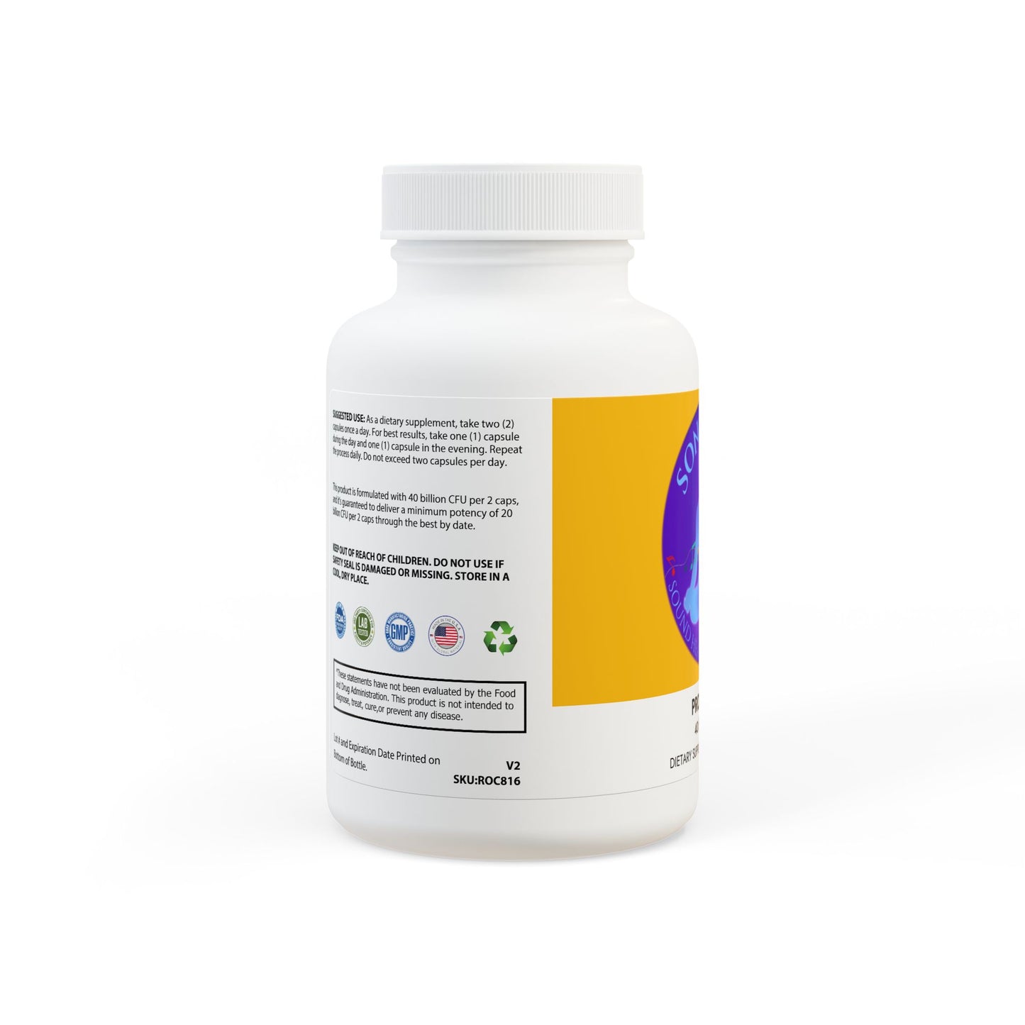Probiotics Supplement (60 Capsules)