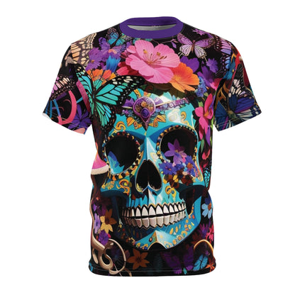 Unbranded Skull #1 Tee (Purple Collar)