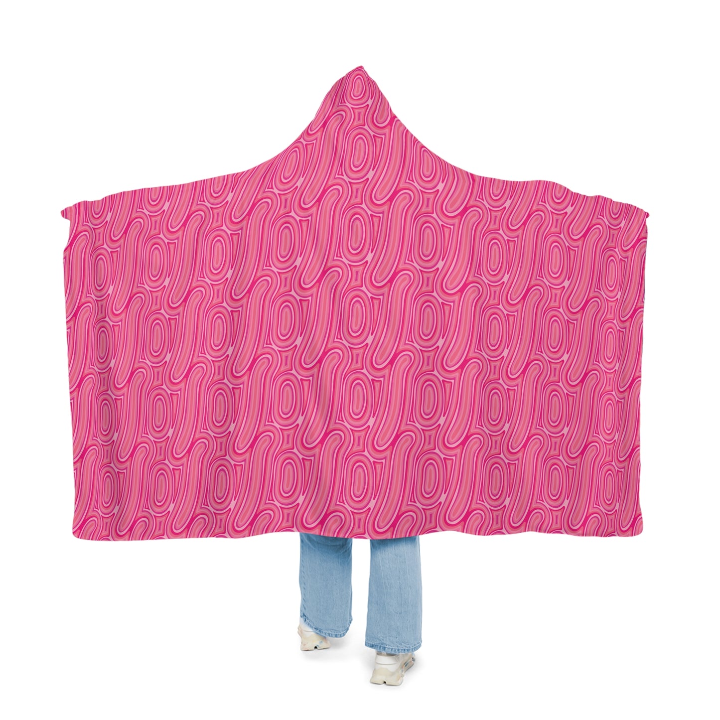 Unbranded Psychedelic Pink Snuggle Blanket