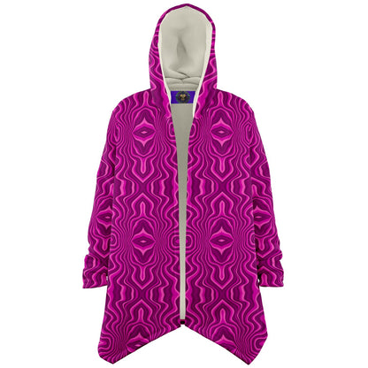 Unbranded Psychedelic Pinkple Microfleece Cloak