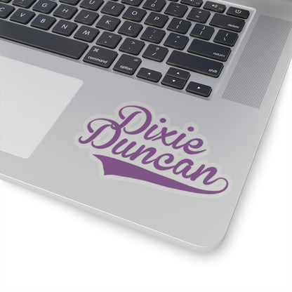 Dixie Duncan jersey Kiss-Cut Stickers