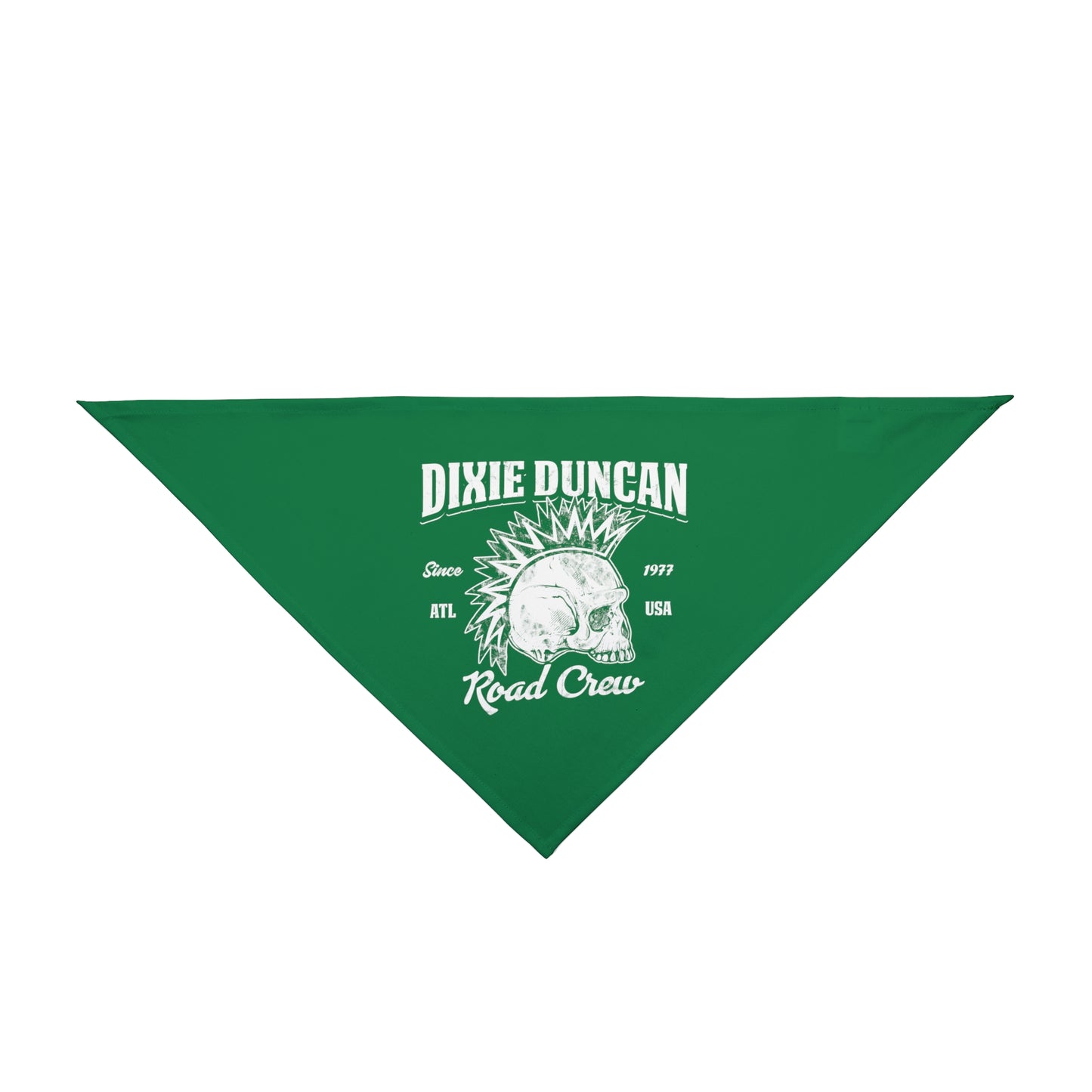 DD Road Crew Pet Bandana (Green)