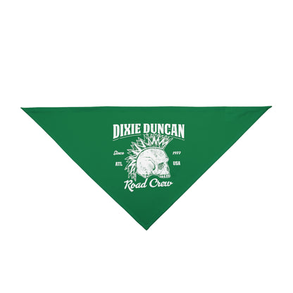 DD Road Crew Pet Bandana (Green)