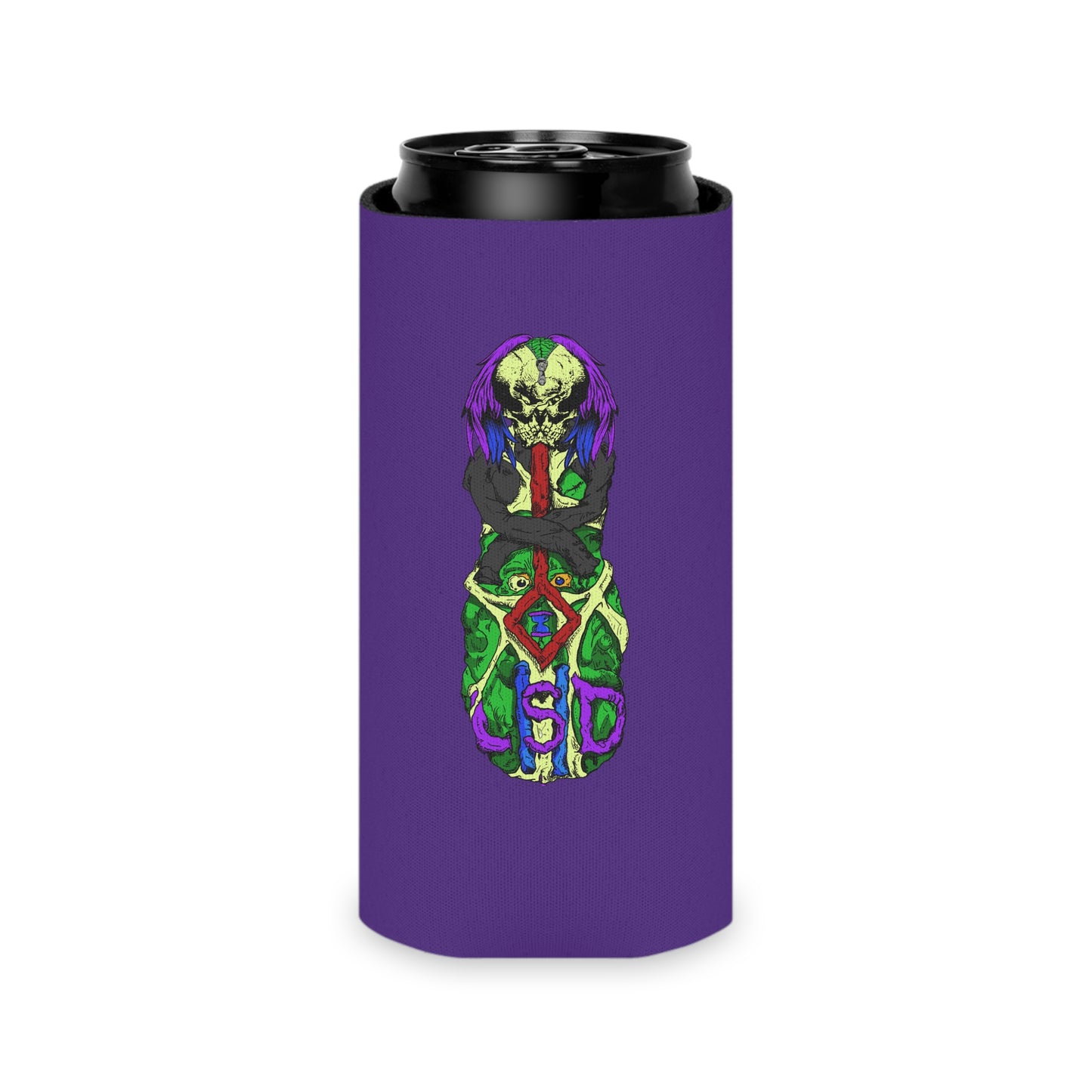 LSD2 Can Koozie (Purple)