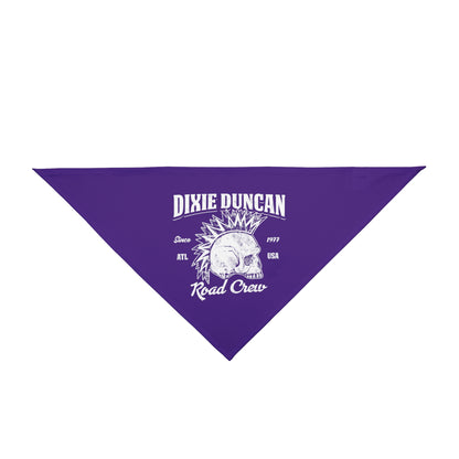 DD Road Crew Pet Bandana (Purple)