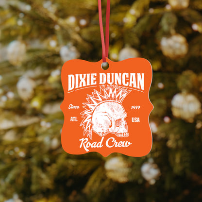 Aluminum DD Road Crew Ornaments, 1pcs (Orange)