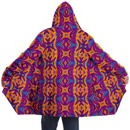 Unbranded Psychedelic Oblink Microfleece Cloak