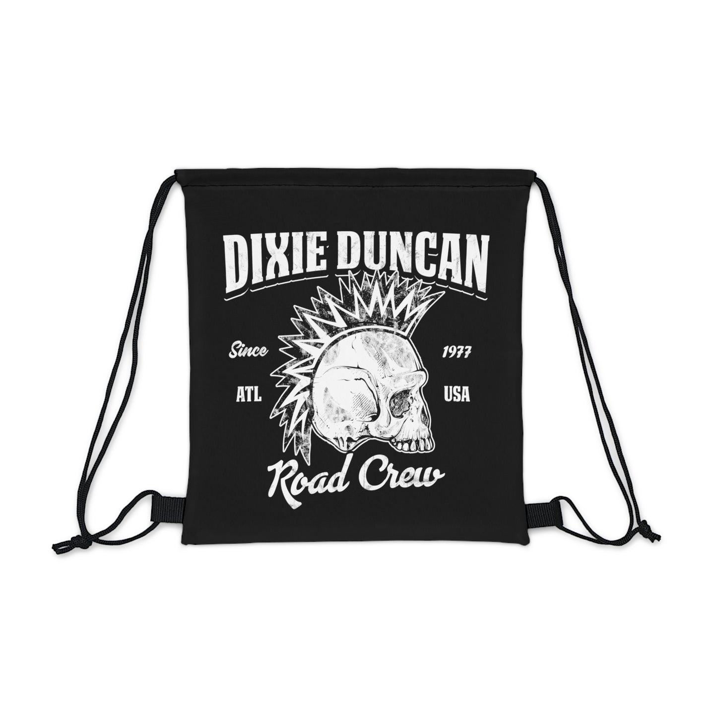 Road Crew Drawstring Bag (Black)