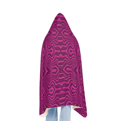 Unbranded Psychedelic Pinkple Snuggle Blanket