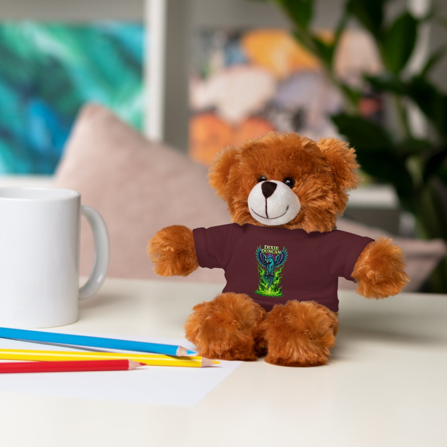 Stuffed Animals with Phoenix Tee