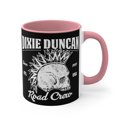 Colorful DD Road Crew Mugs, 11oz