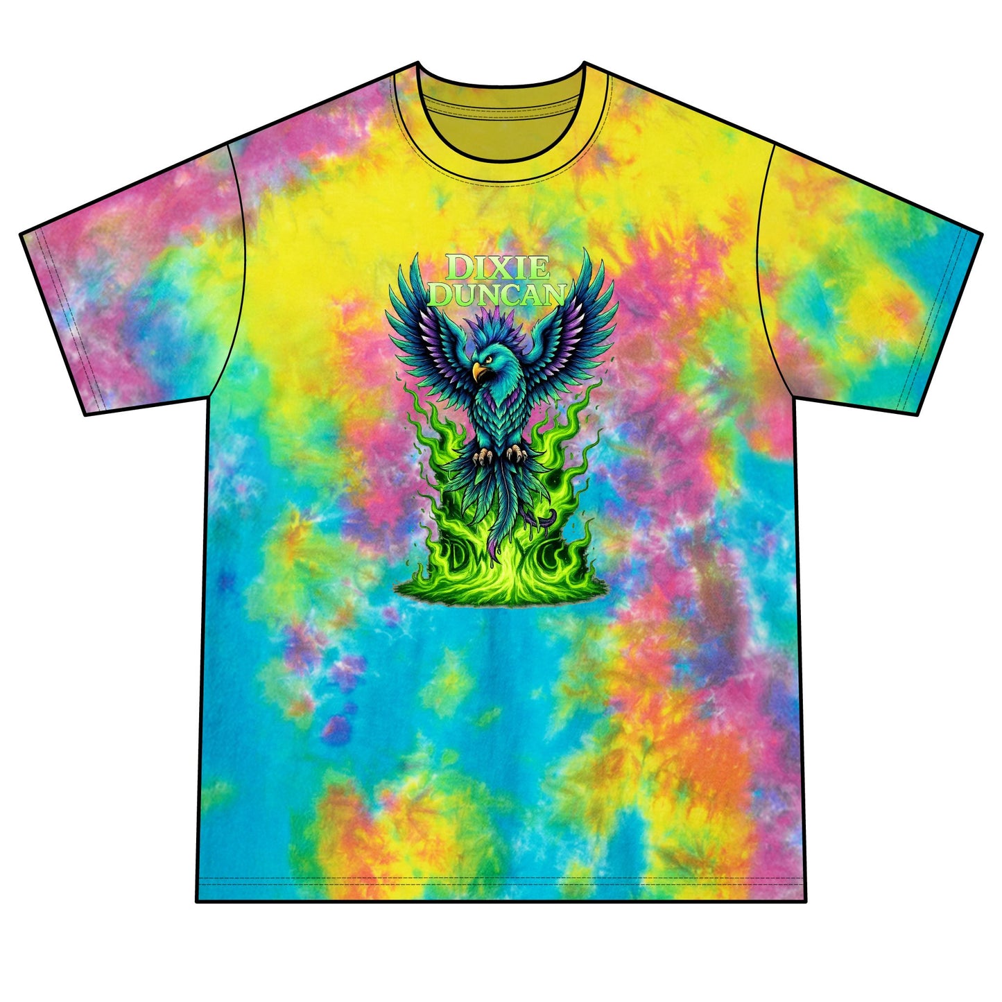 Unisex Crystal Tie-Dye Tee