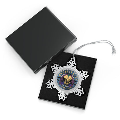 GTCC Pewter Snowflake Ornament