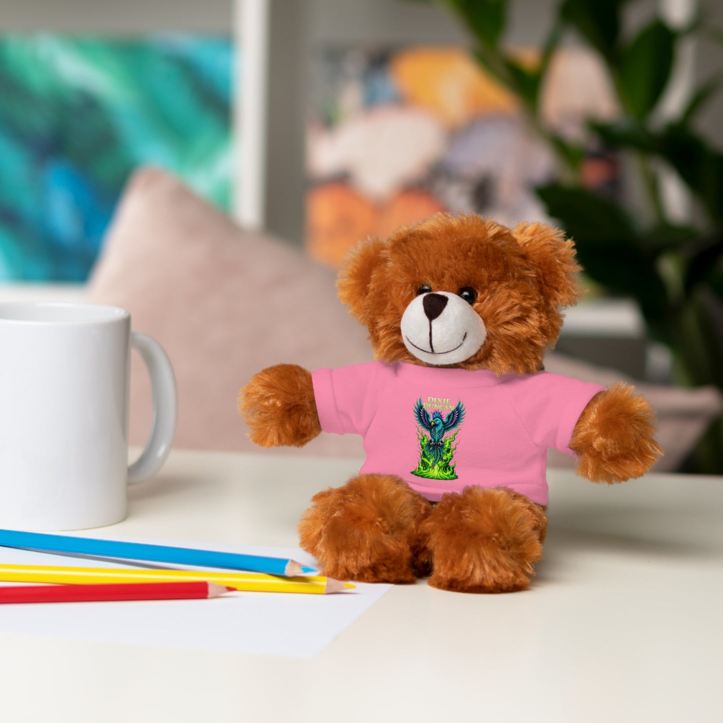 Stuffed Animals with Phoenix Tee