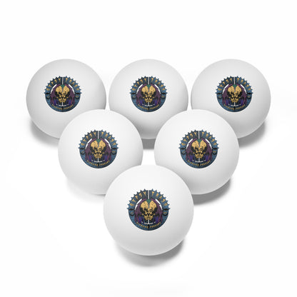 Beer Pong Balls, 6 pcs