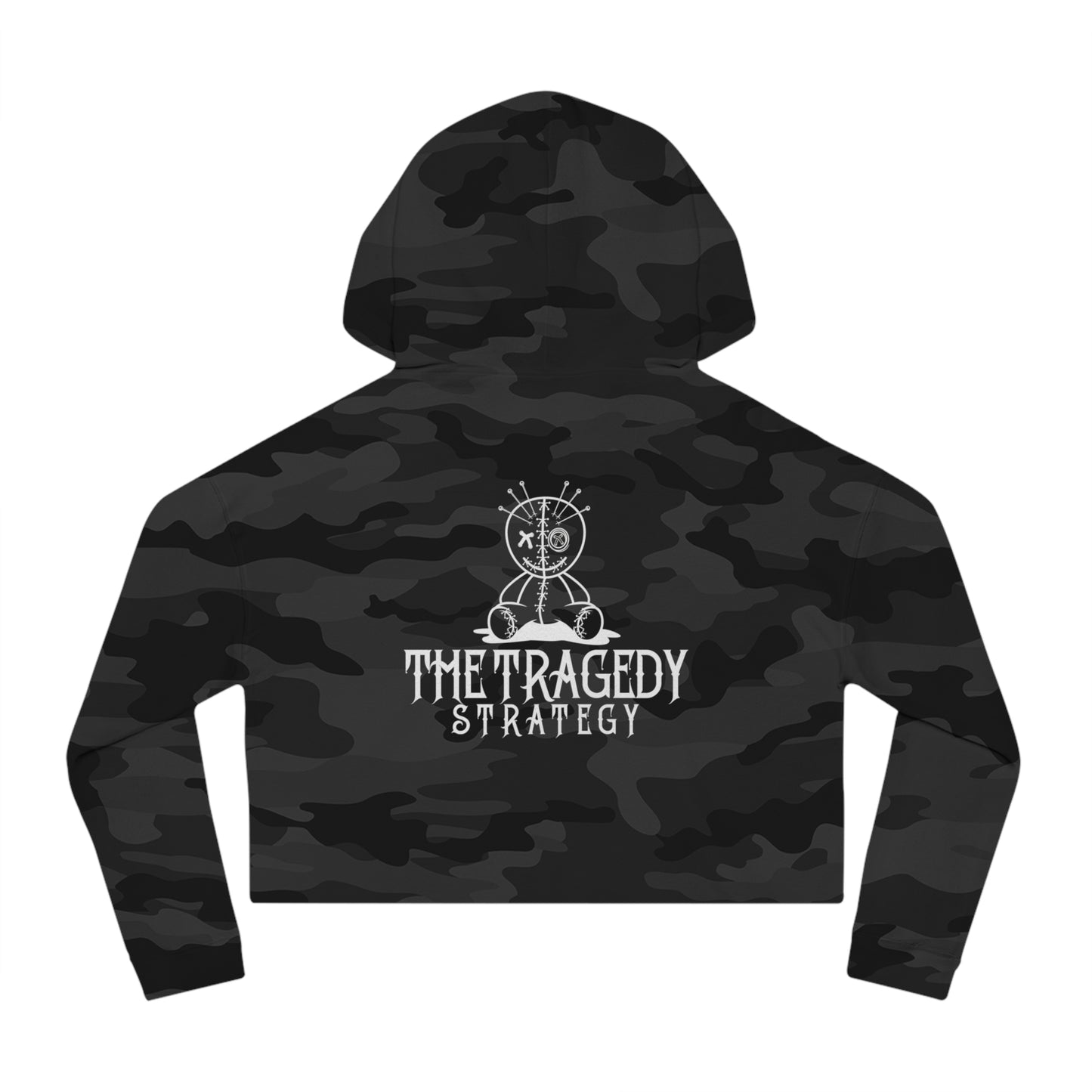 The Tragedy Strategy Doll Cropped Hoodie