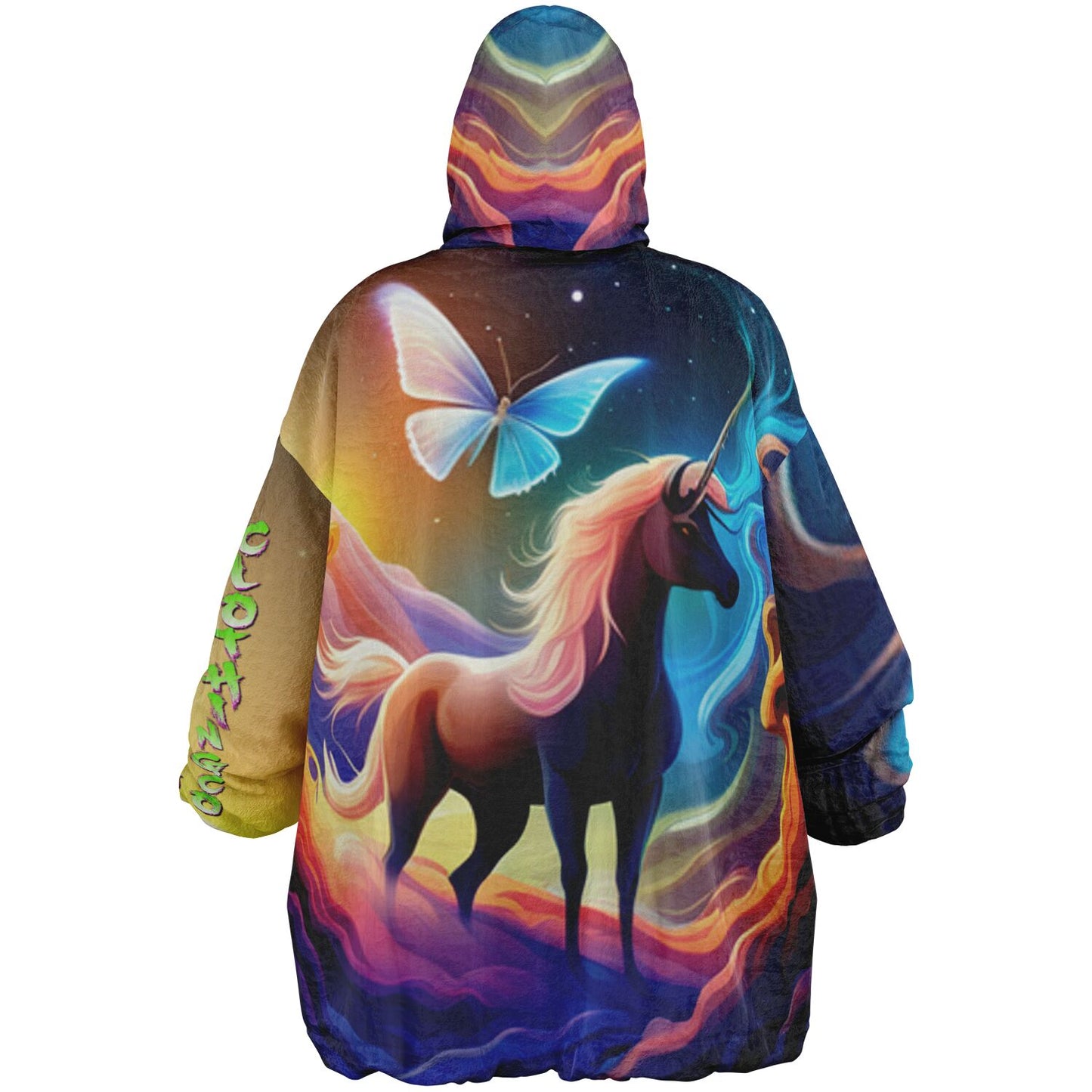 Unbranded Unicorn Reversible Snug Hoodie