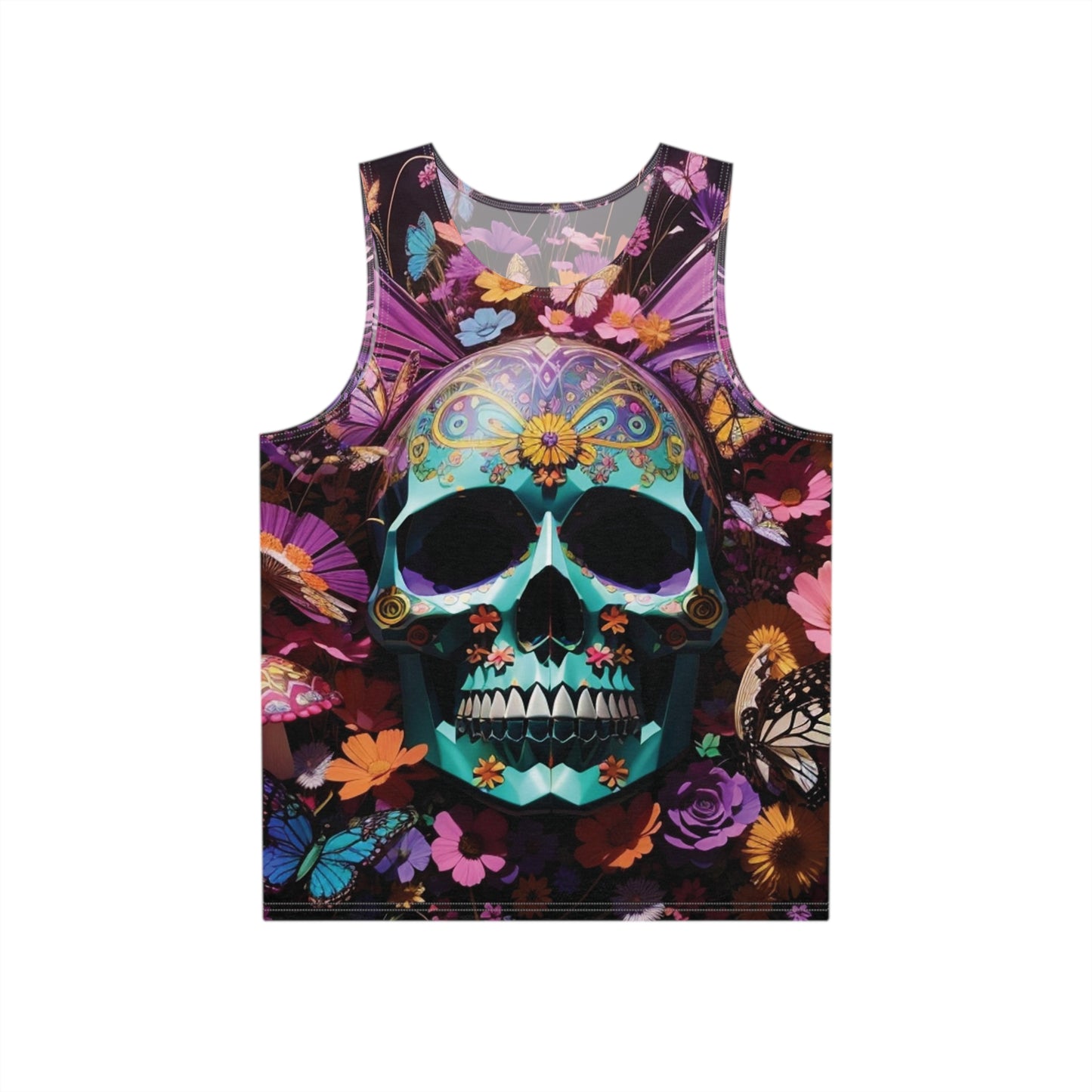 Unbranded Skull #3 Men's Tank