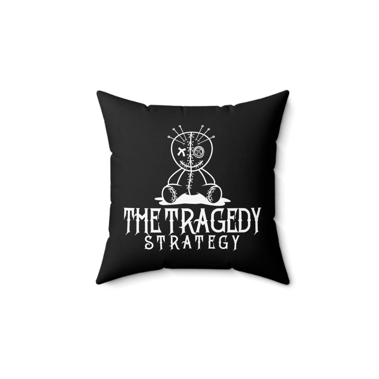 The Tragedy Strategy DevilMan Faux Suede Pillow