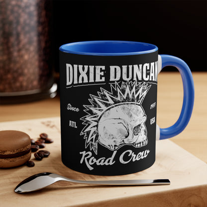 Colorful DD Road Crew Mugs, 11oz