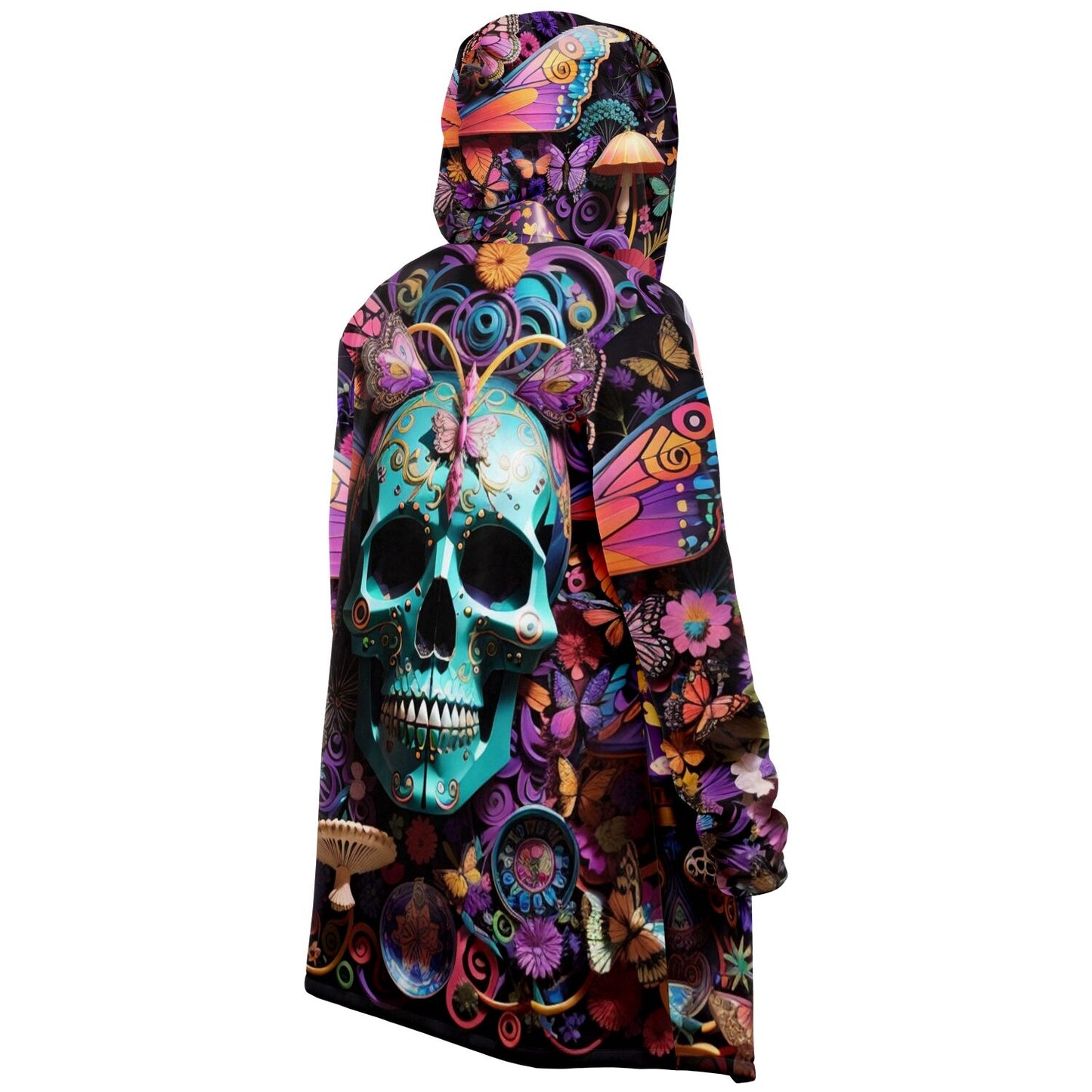 Unbranded Skull #4 Microfleece Cloak