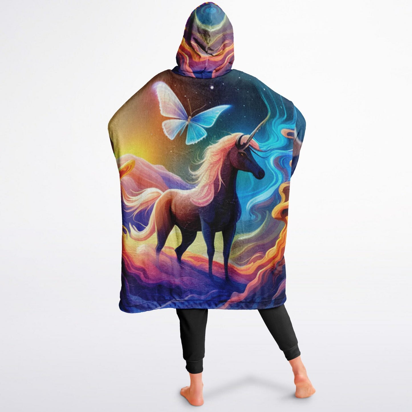 Unbranded Unicorn Reversible Snug Hoodie