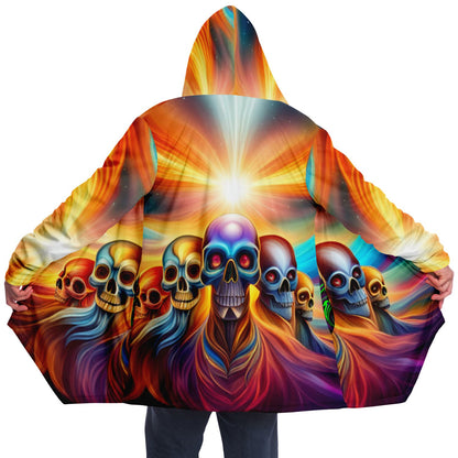 Unbranded Skulls Microfleece Cloak