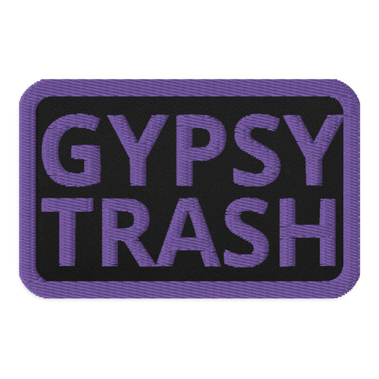 Gypsy Trash Embroidered patches