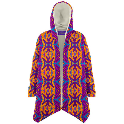 Unbranded Psychedelic Oblink Microfleece Cloak