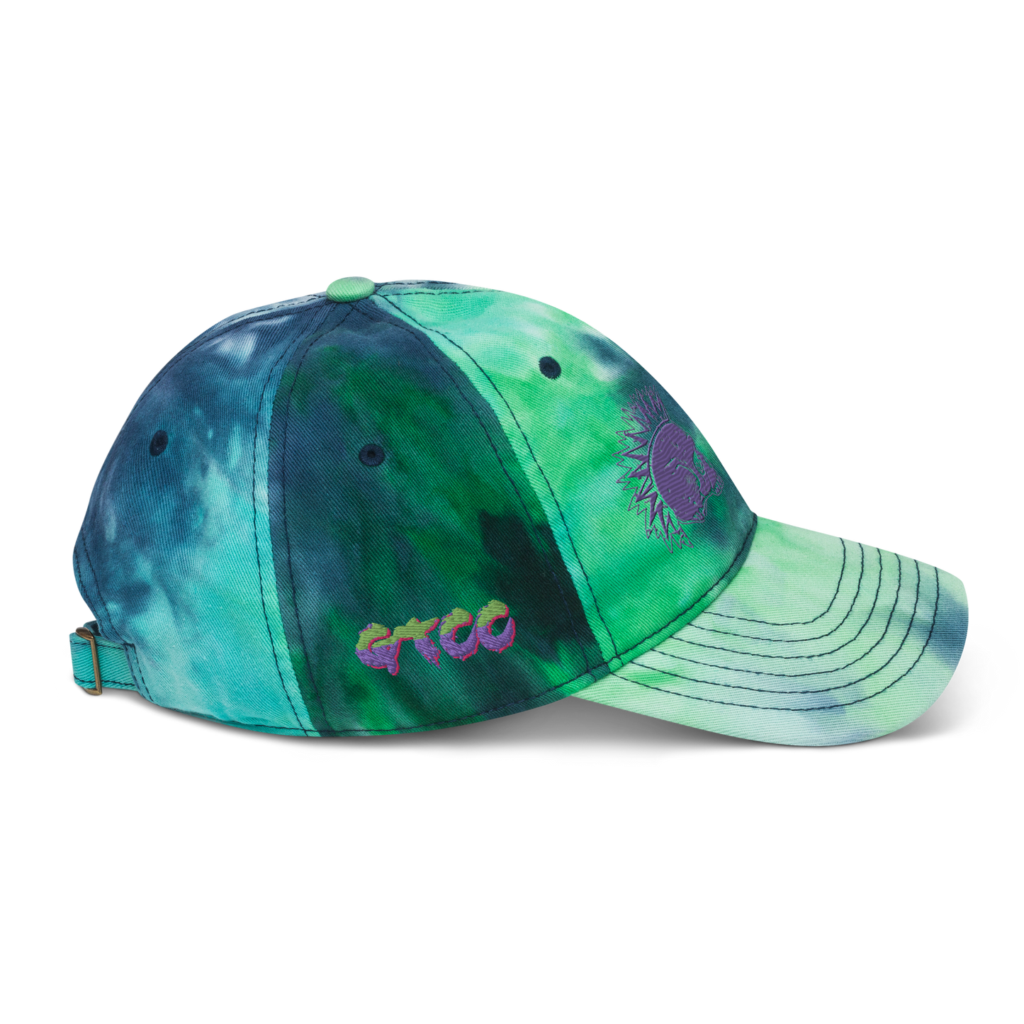 GTCC Skull DWYC Tie dye hat