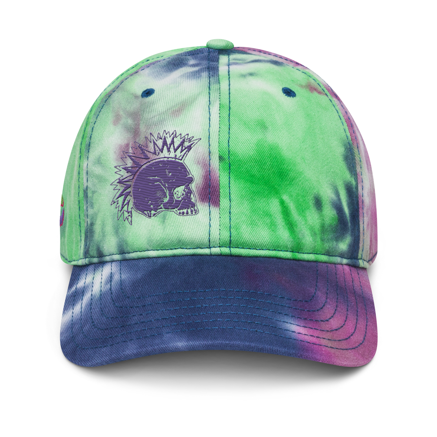 GTCC Skull DWYC Tie dye hat