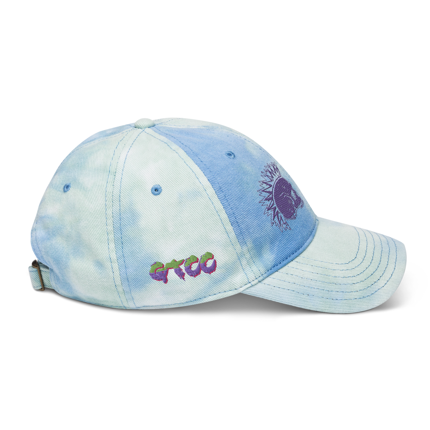 GTCC Skull DWYC Tie dye hat